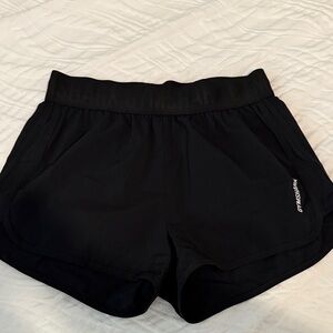 Gymshark Women's Black Athletic Shorts